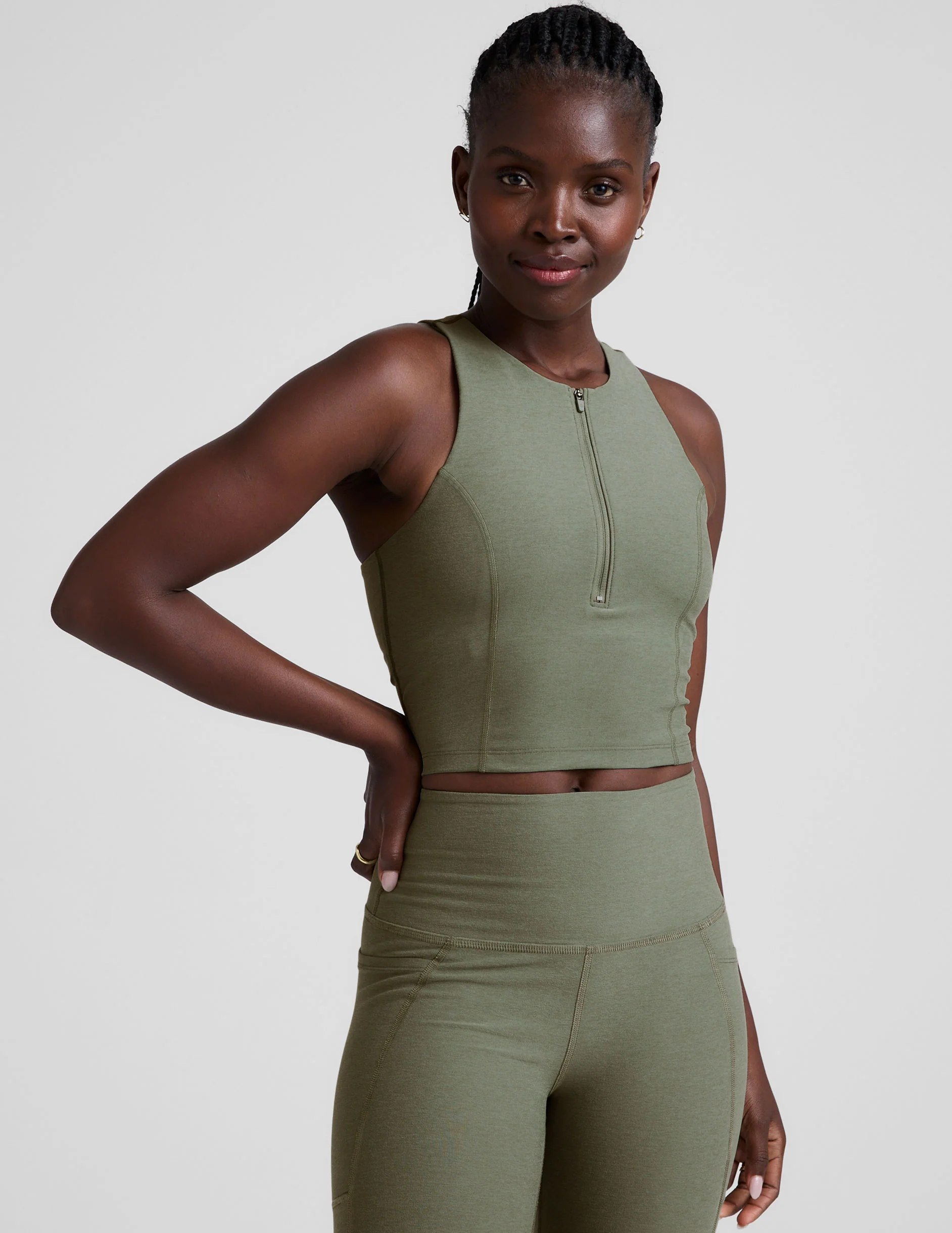 Spacedye Move Up Cropped Tank