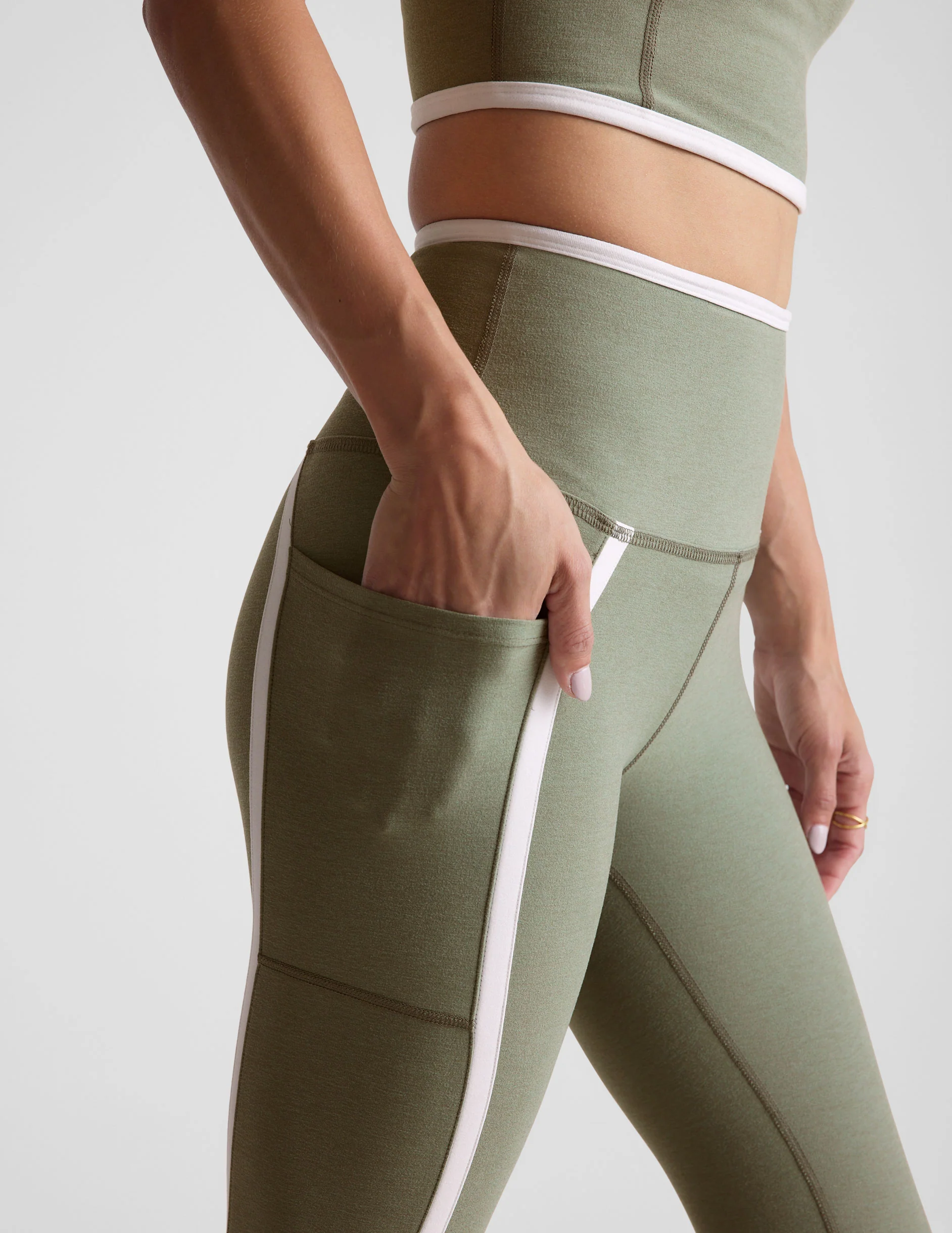 Spacedye New Moves High Waisted Midi Legging - Image 5