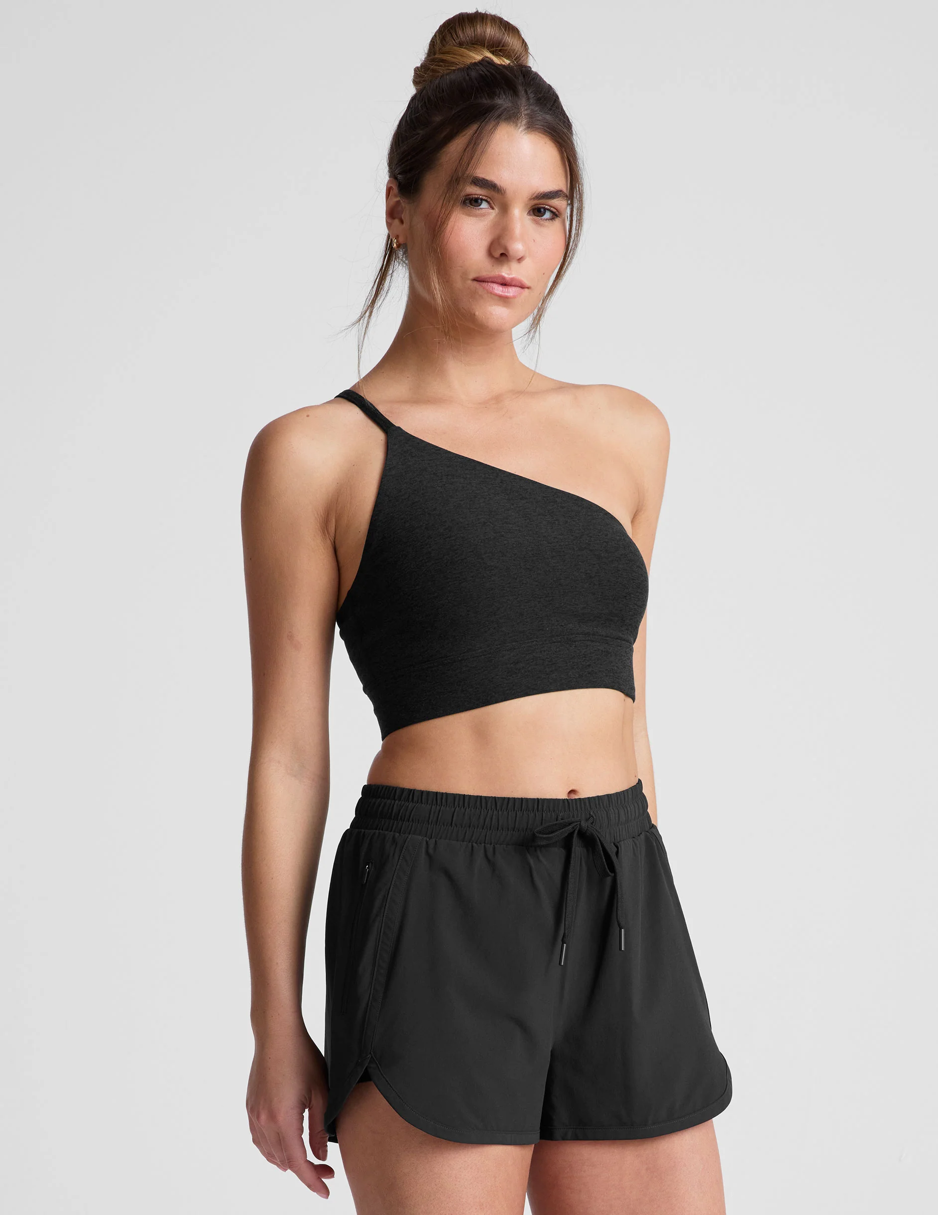 Spacedye One Shoulder Long Line Bra - Image 2