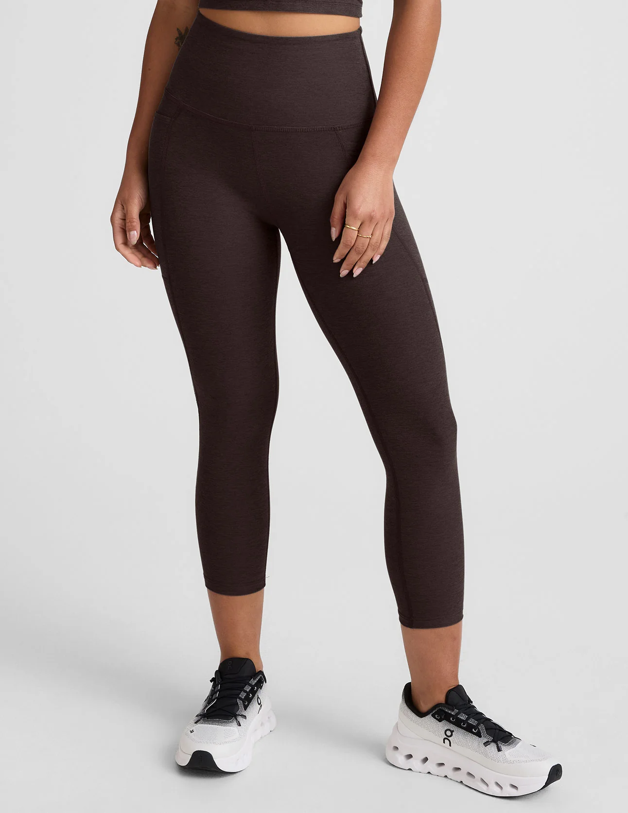 Spacedye Out Of Pocket High Waisted Capri Legging - Image 3