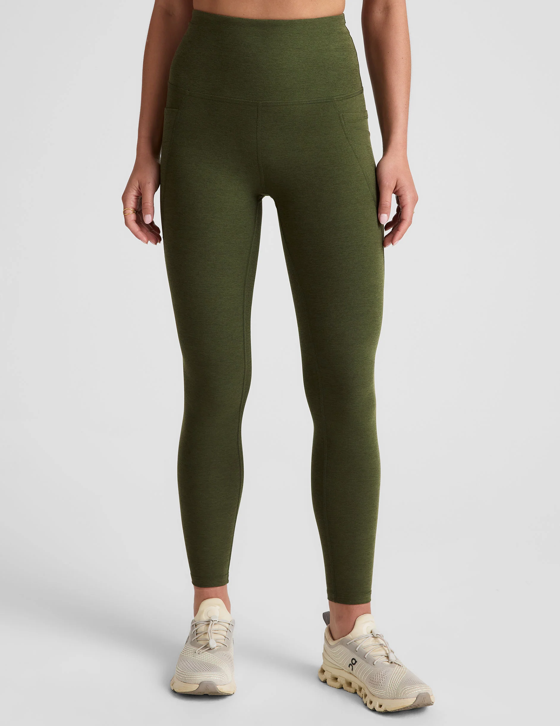 Spacedye Out Of Pocket High Waisted Midi Legging - Image 3