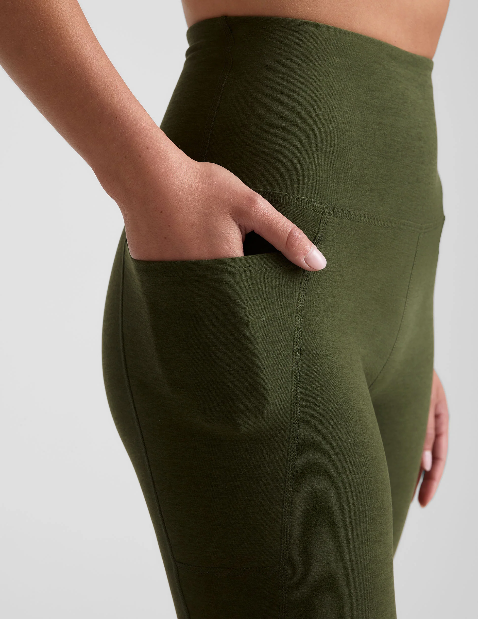 Spacedye Out Of Pocket High Waisted Midi Legging - Image 5