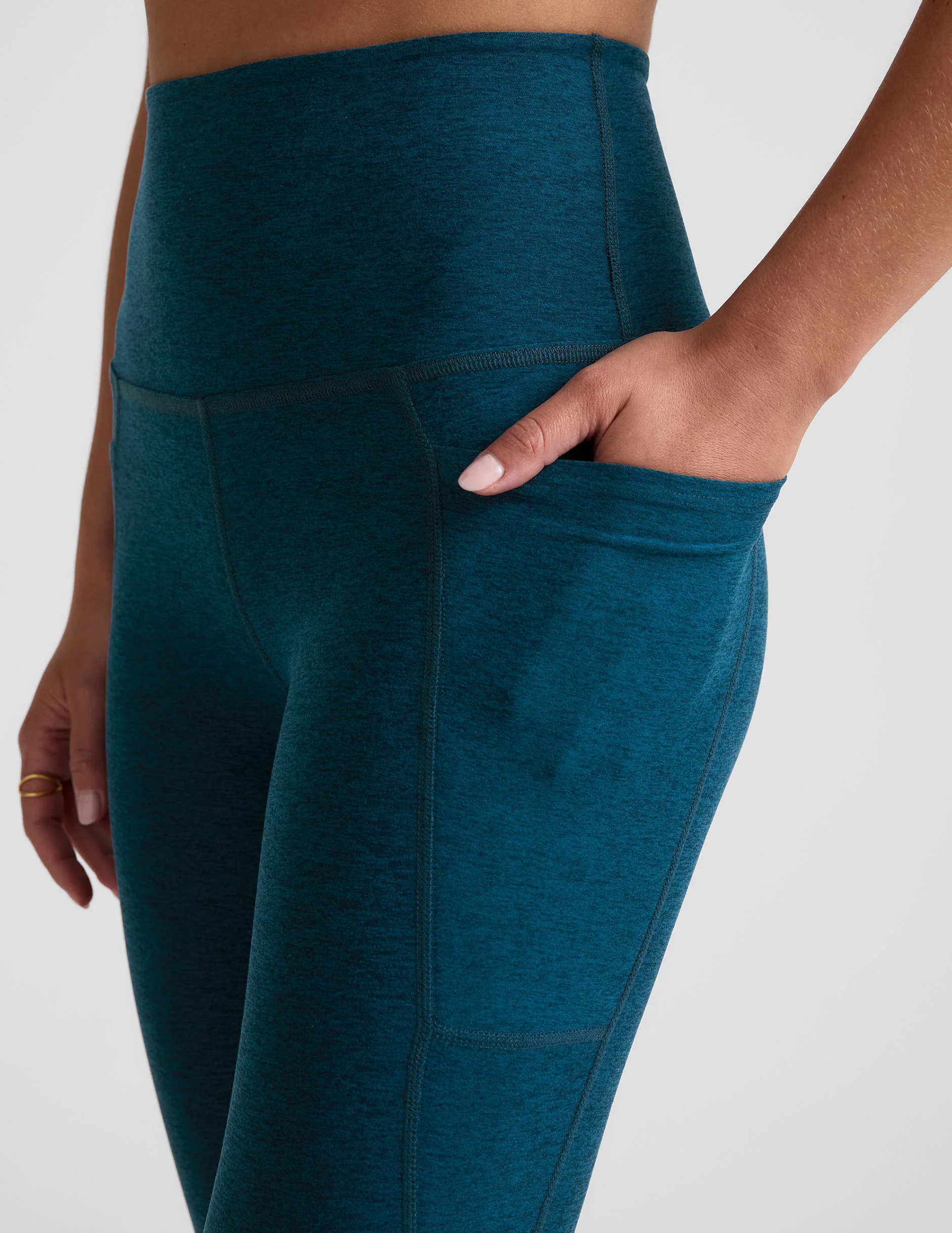 Spacedye Out Of Pocket High Waisted Midi Legging - Image 5