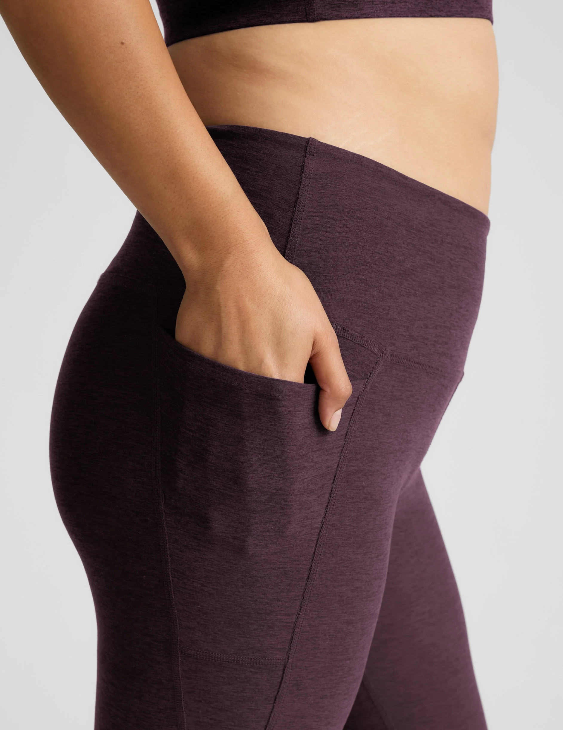 Spacedye Out Of Pocket High Waisted Midi Legging - Image 9