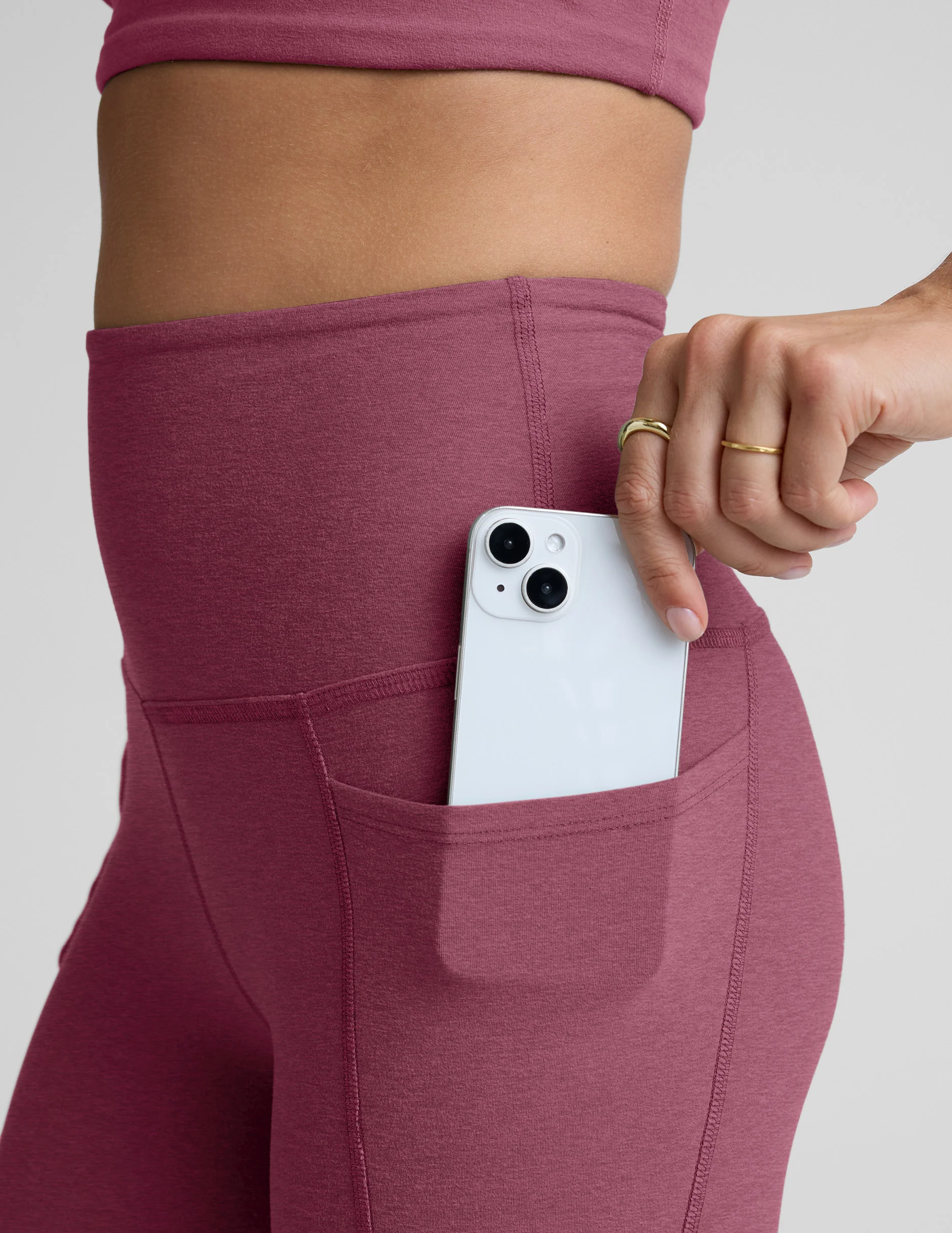 Spacedye Out Of Pocket High Waisted Midi Legging - Image 3