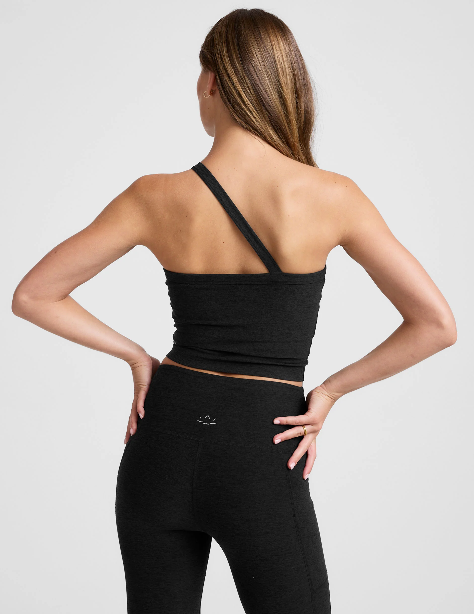 Spacedye Outset One Shoulder Cropped Tank - Image 2