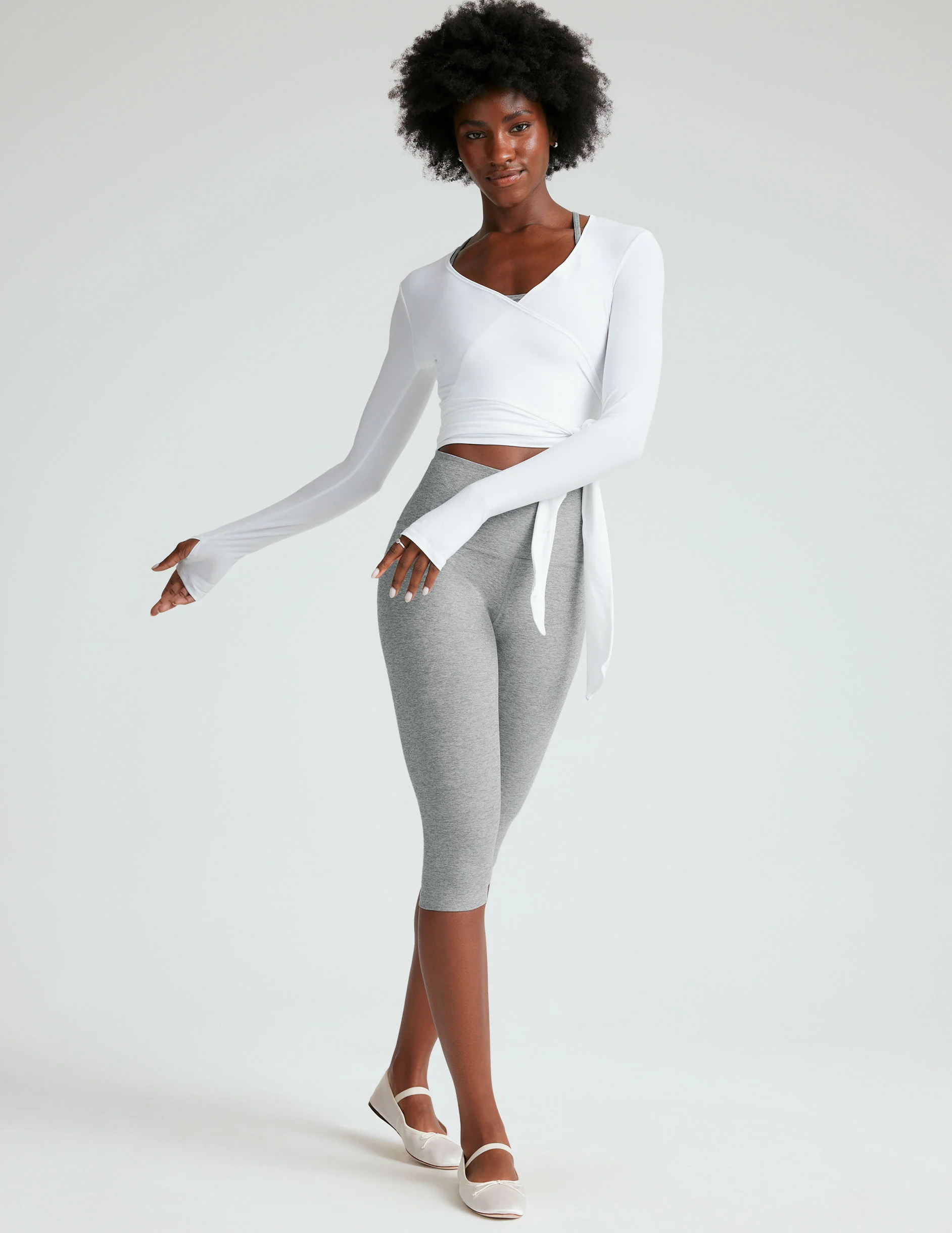 Spacedye Pedal Pusher High Waisted Legging - Image 5