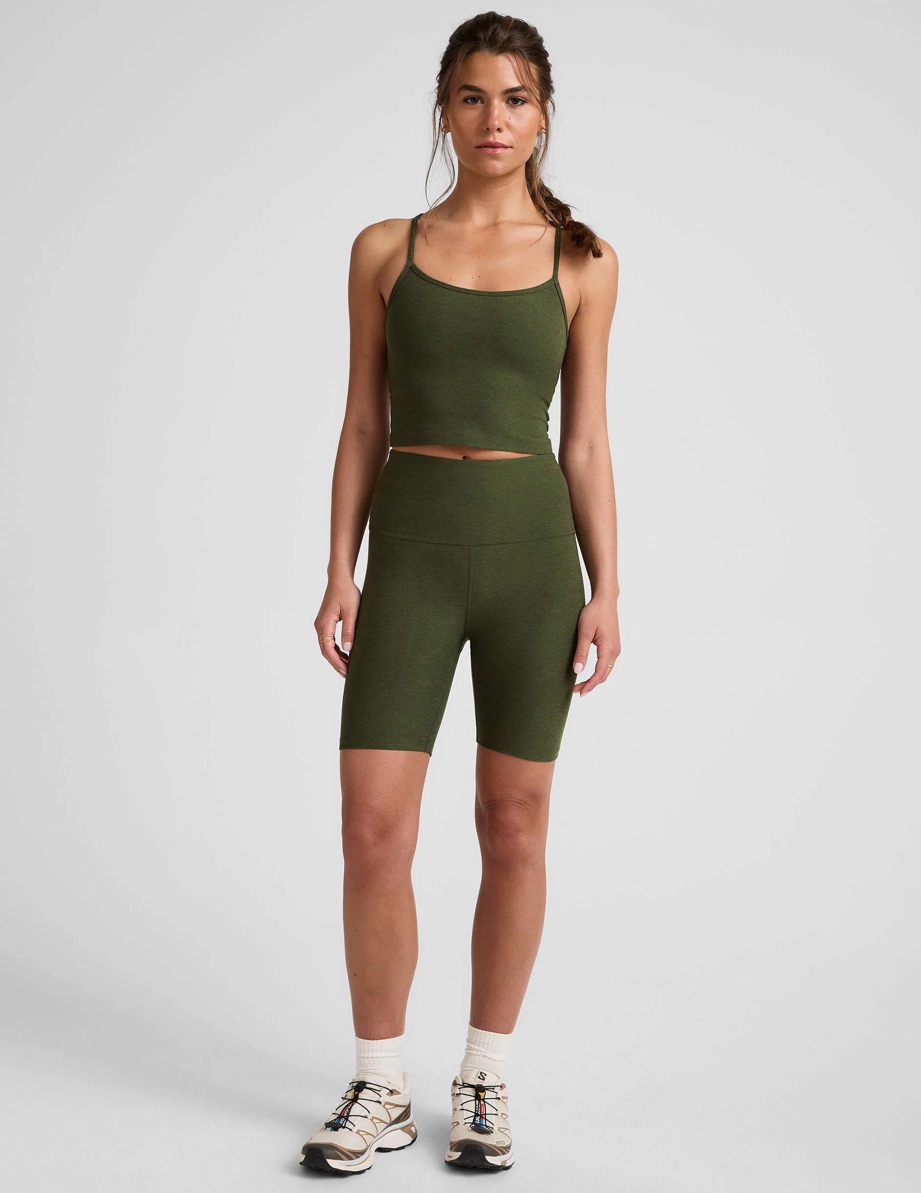 Spacedye Slim Racerback Cropped Tank - Image 4