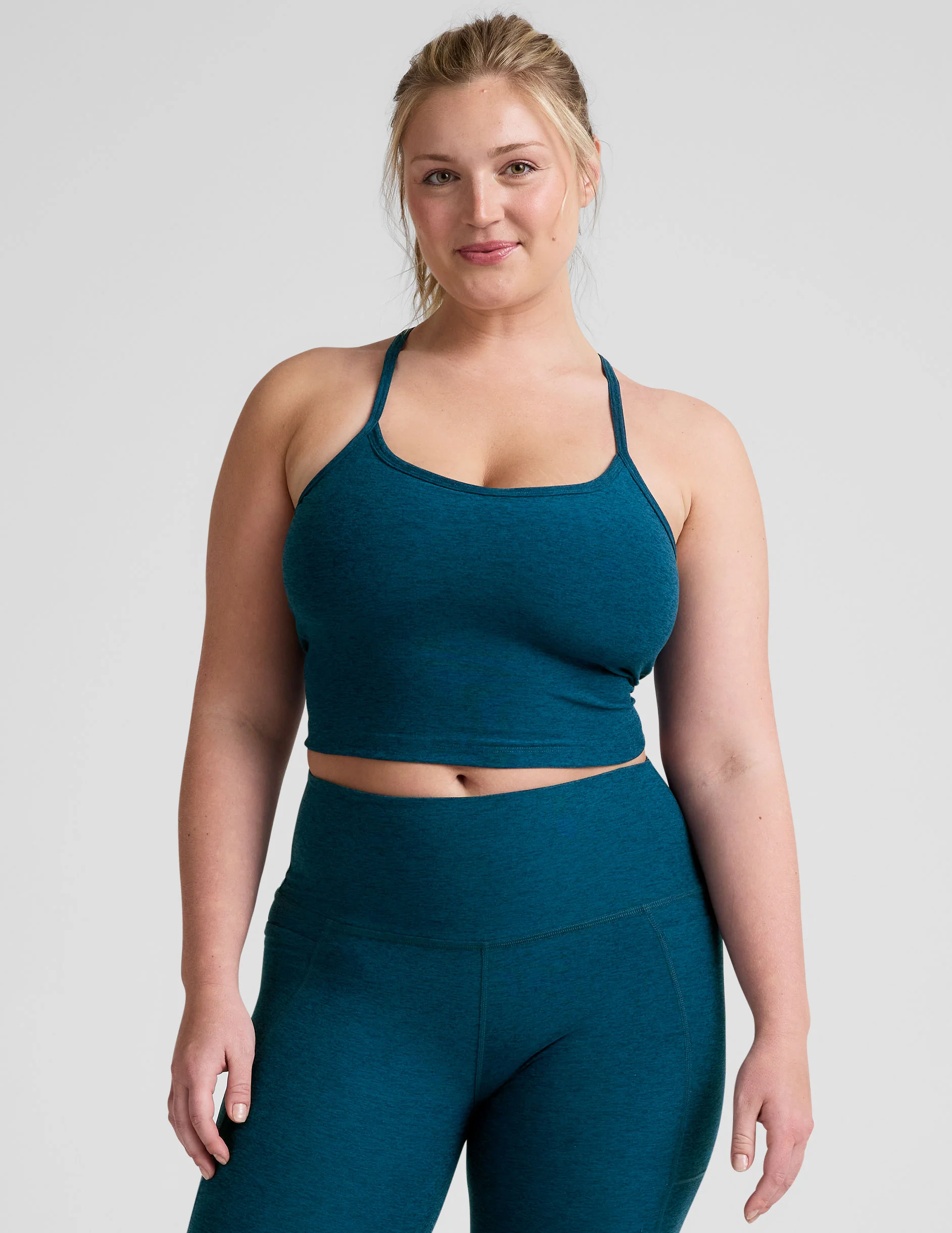 Spacedye Slim Racerback Cropped Tank - Image 7