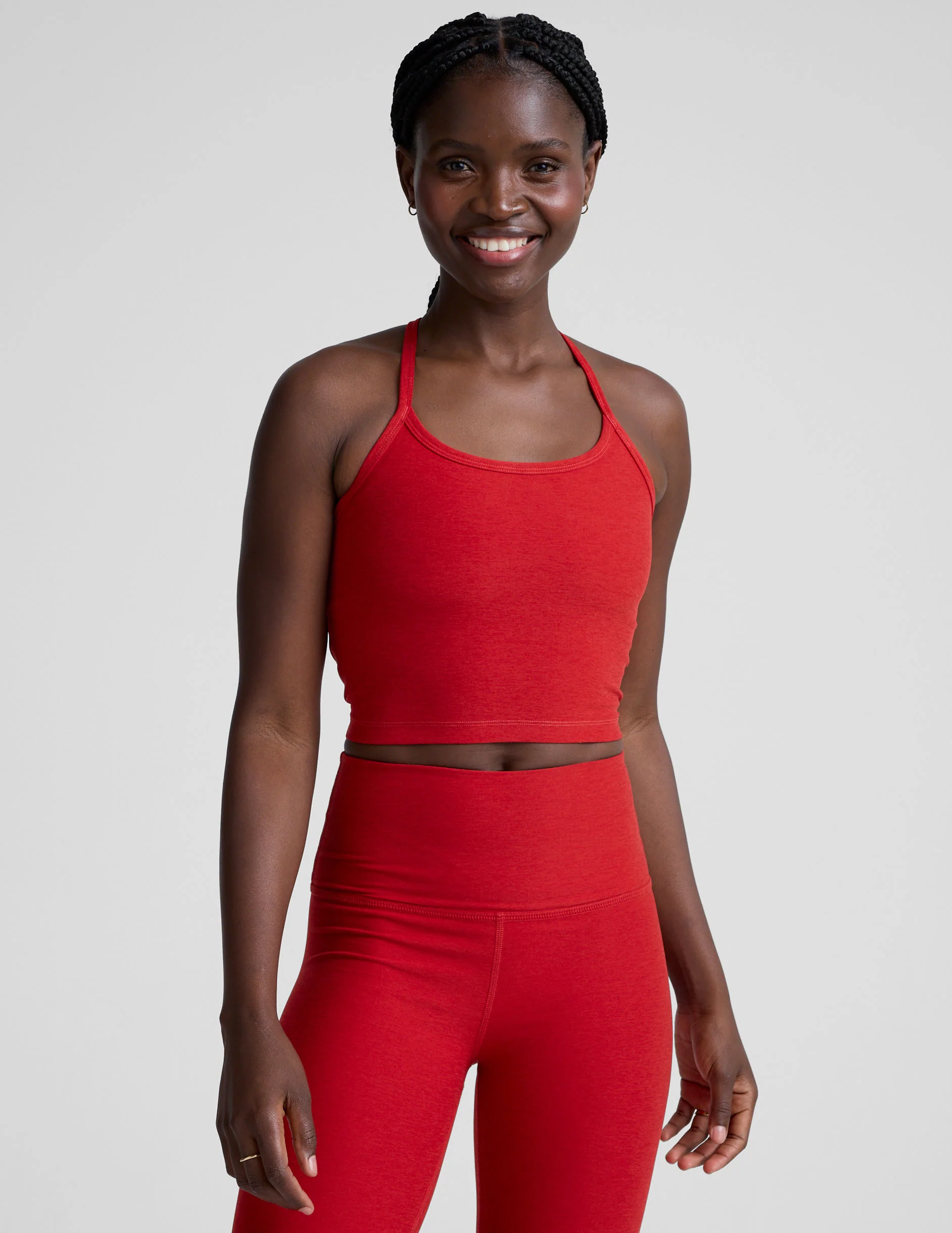 Spacedye Slim Racerback Cropped Tank - Image 3