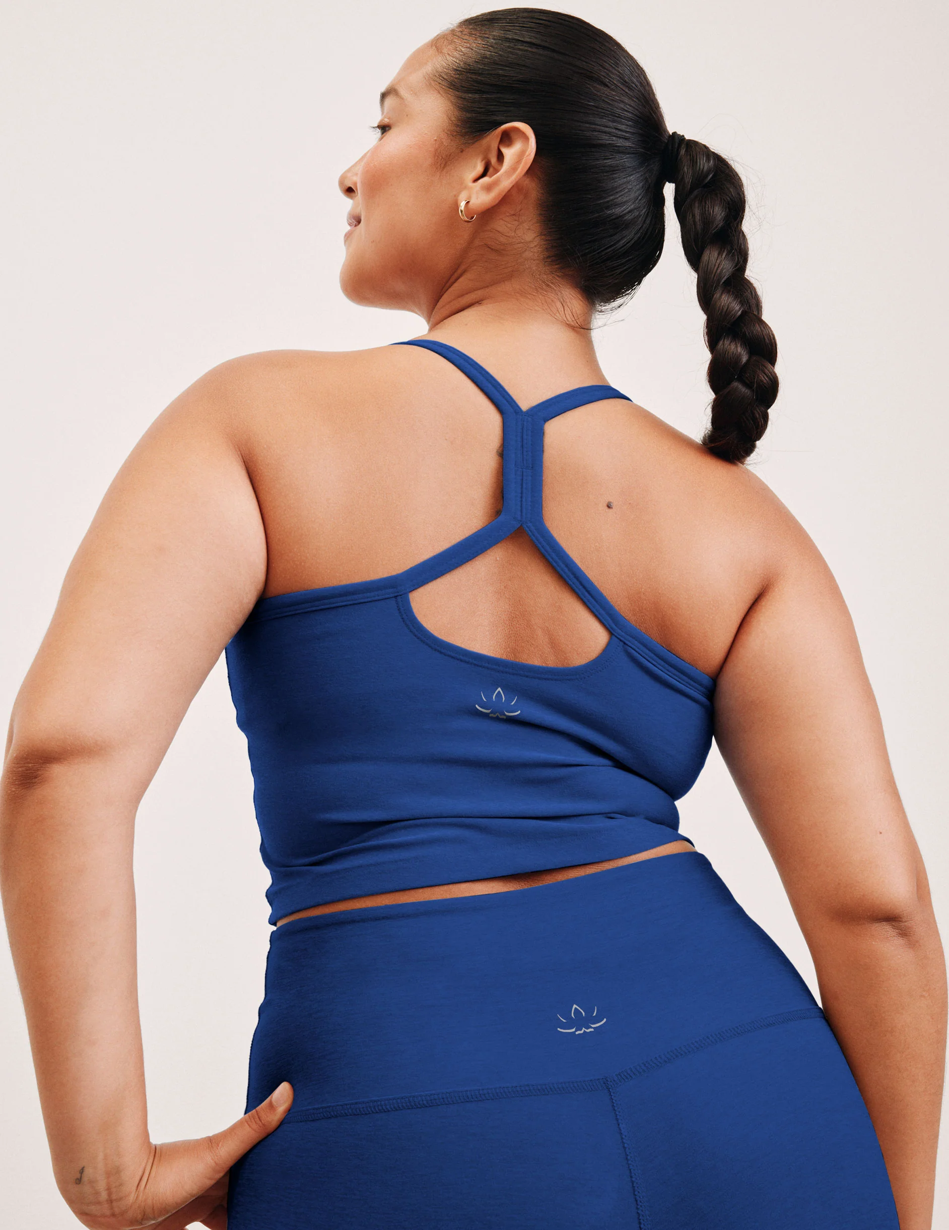 Spacedye Slim Racerback Cropped Tank - Image 2