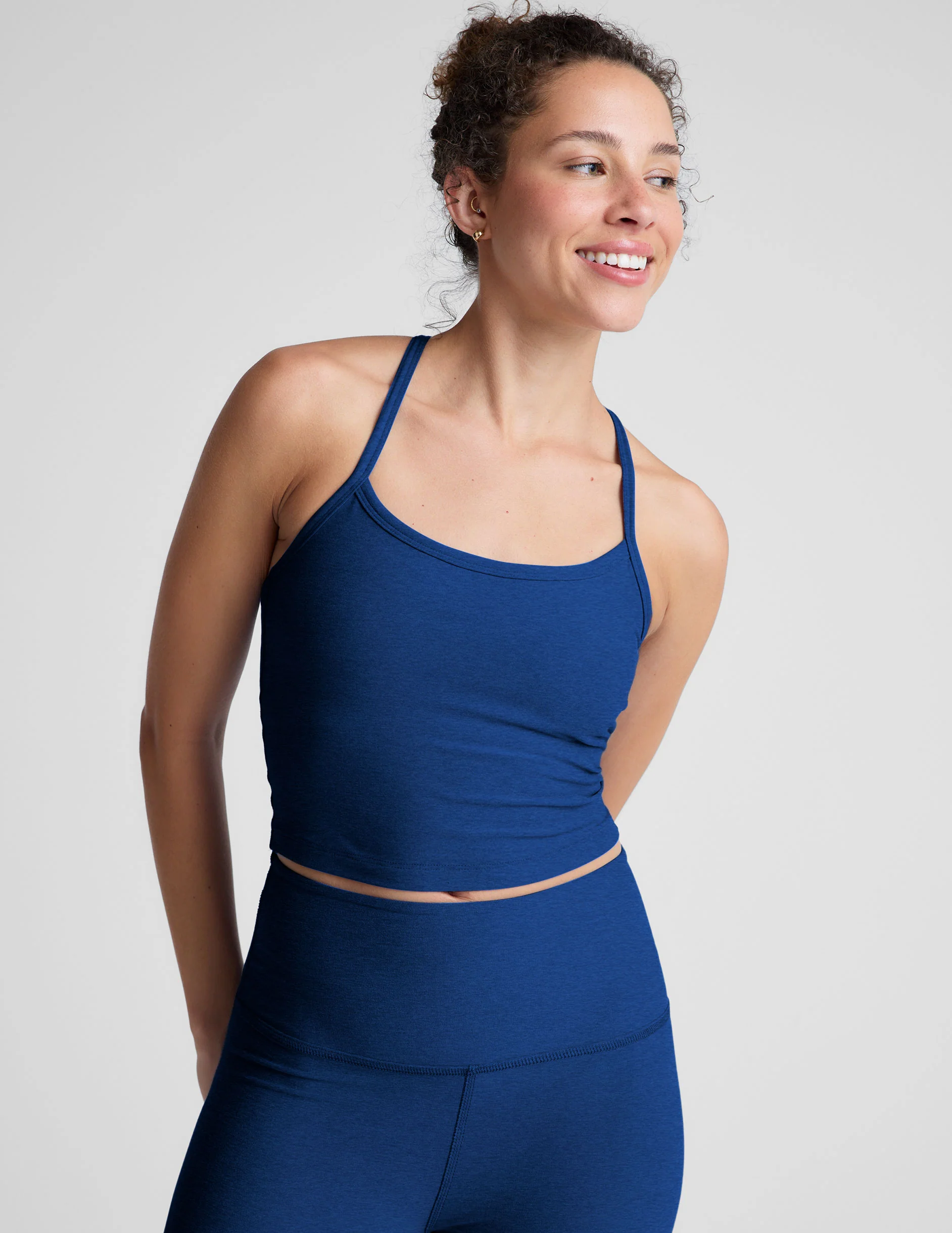 Spacedye Slim Racerback Cropped Tank - Image 4