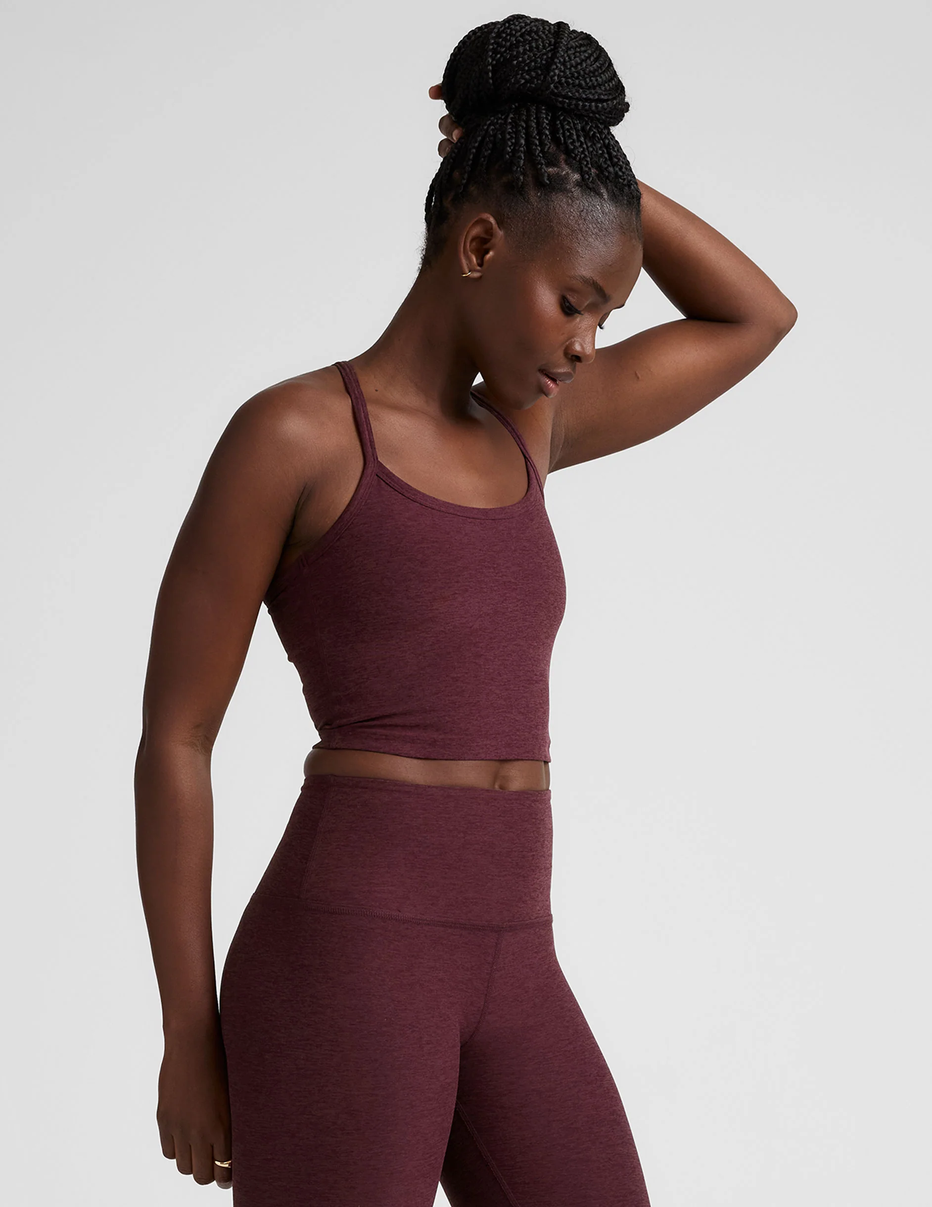 Spacedye Slim Racerback Cropped Tank - Image 6