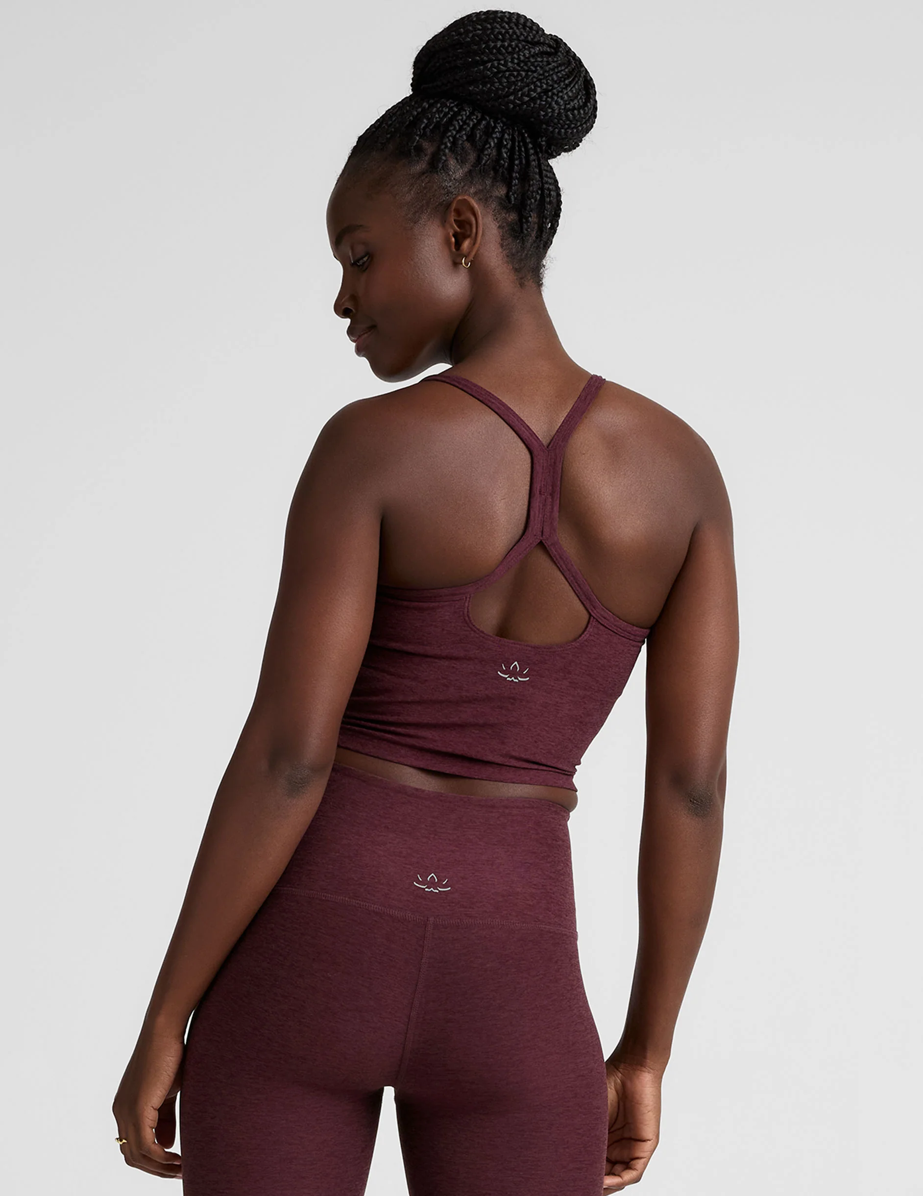 Spacedye Slim Racerback Cropped Tank - Image 7