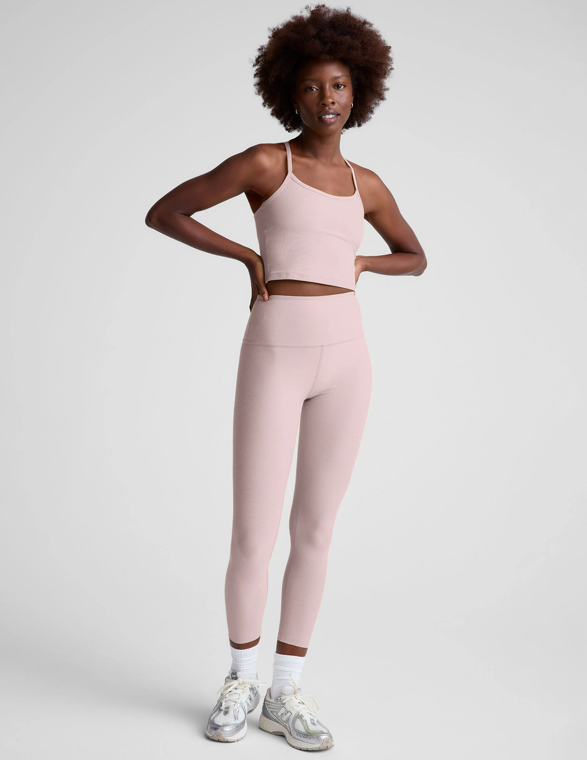 Spacedye Slim Racerback Cropped Tank - Image 4