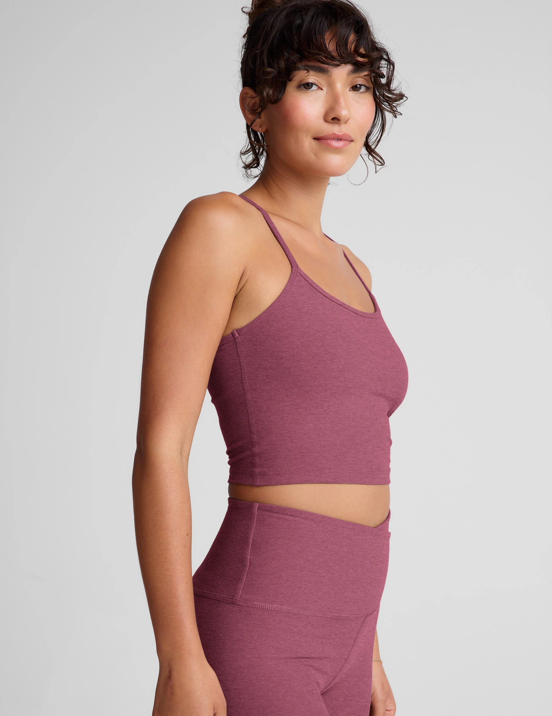 Spacedye Slim Racerback Cropped Tank - Image 2