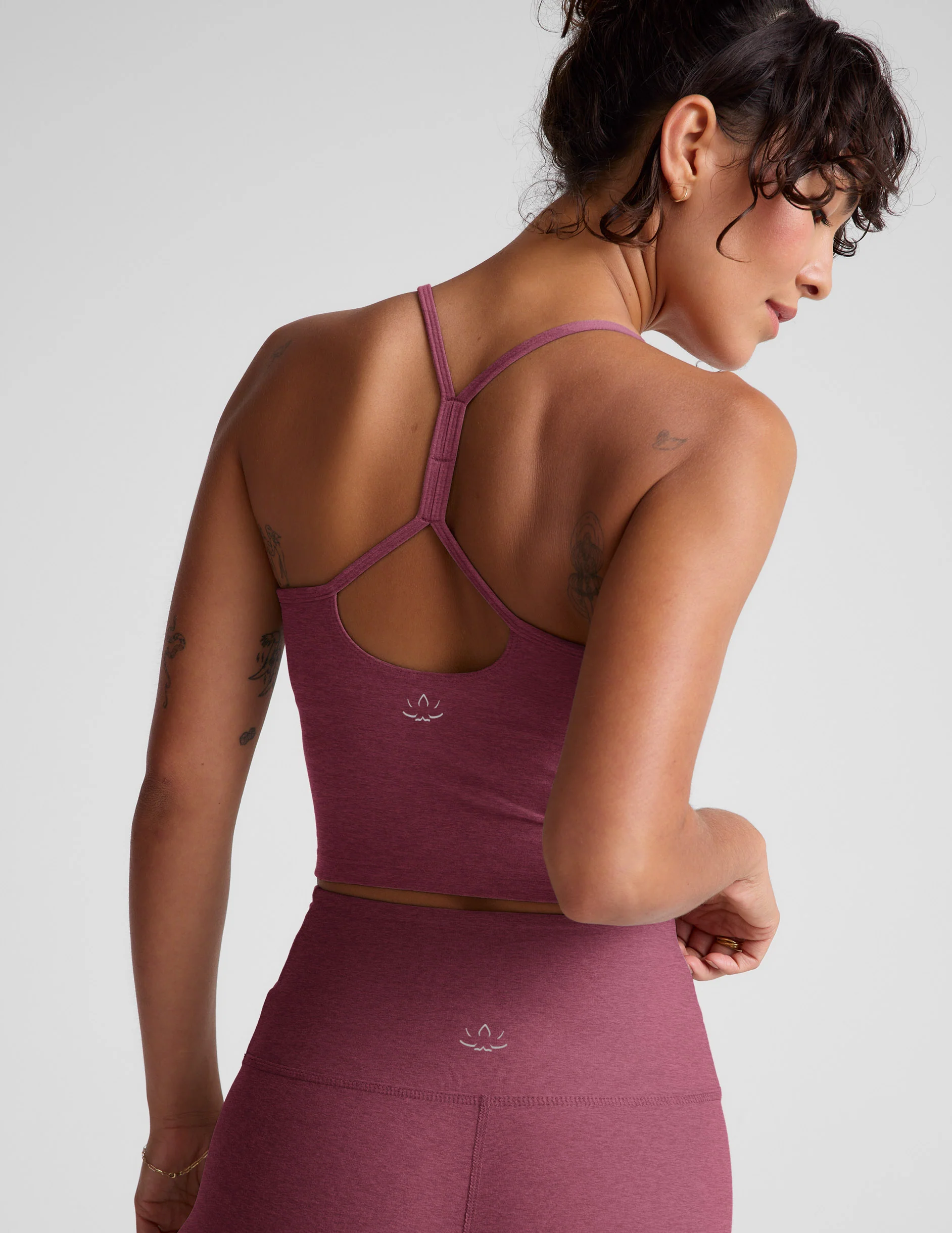 Spacedye Slim Racerback Cropped Tank - Image 3