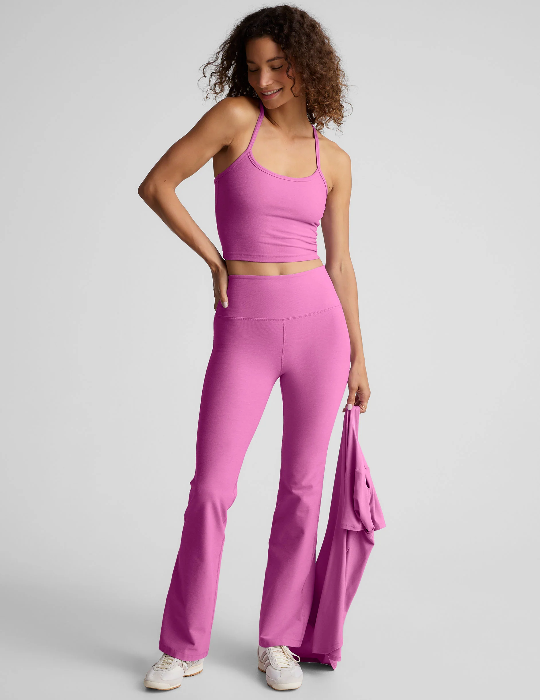 Spacedye Slim Racerback Cropped Tank - Image 4