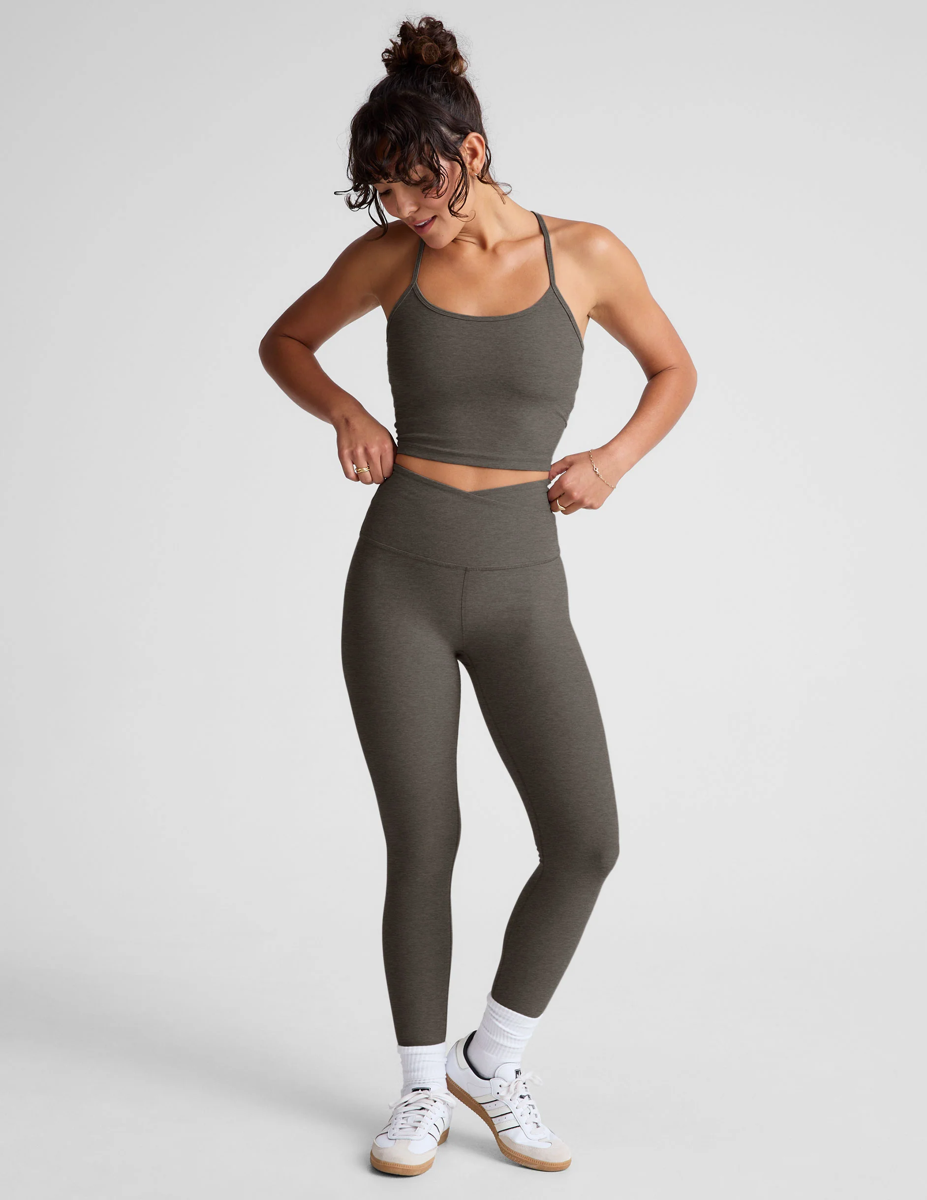 Spacedye Slim Racerback Cropped Tank - Image 5