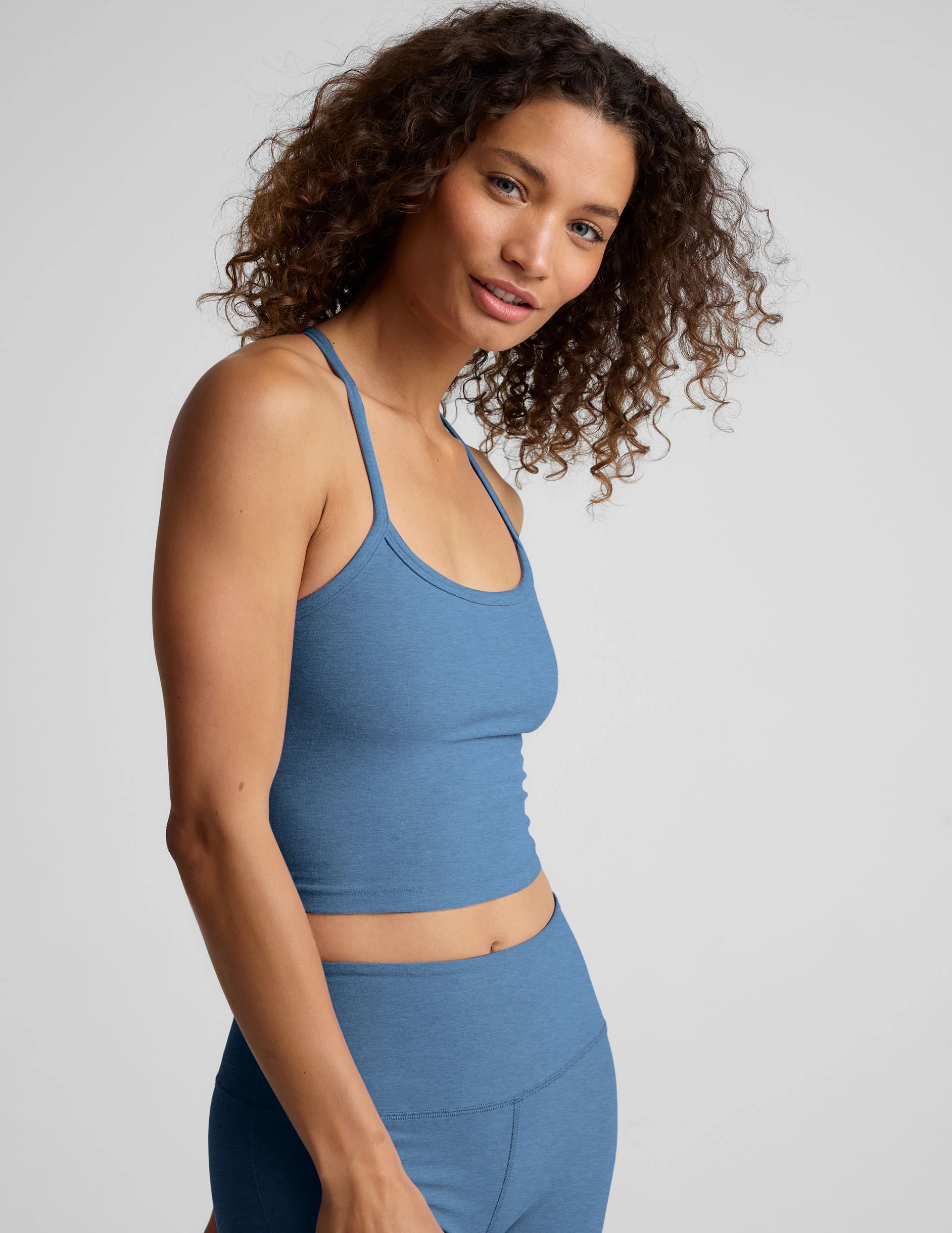 Spacedye Slim Racerback Cropped Tank - Image 2