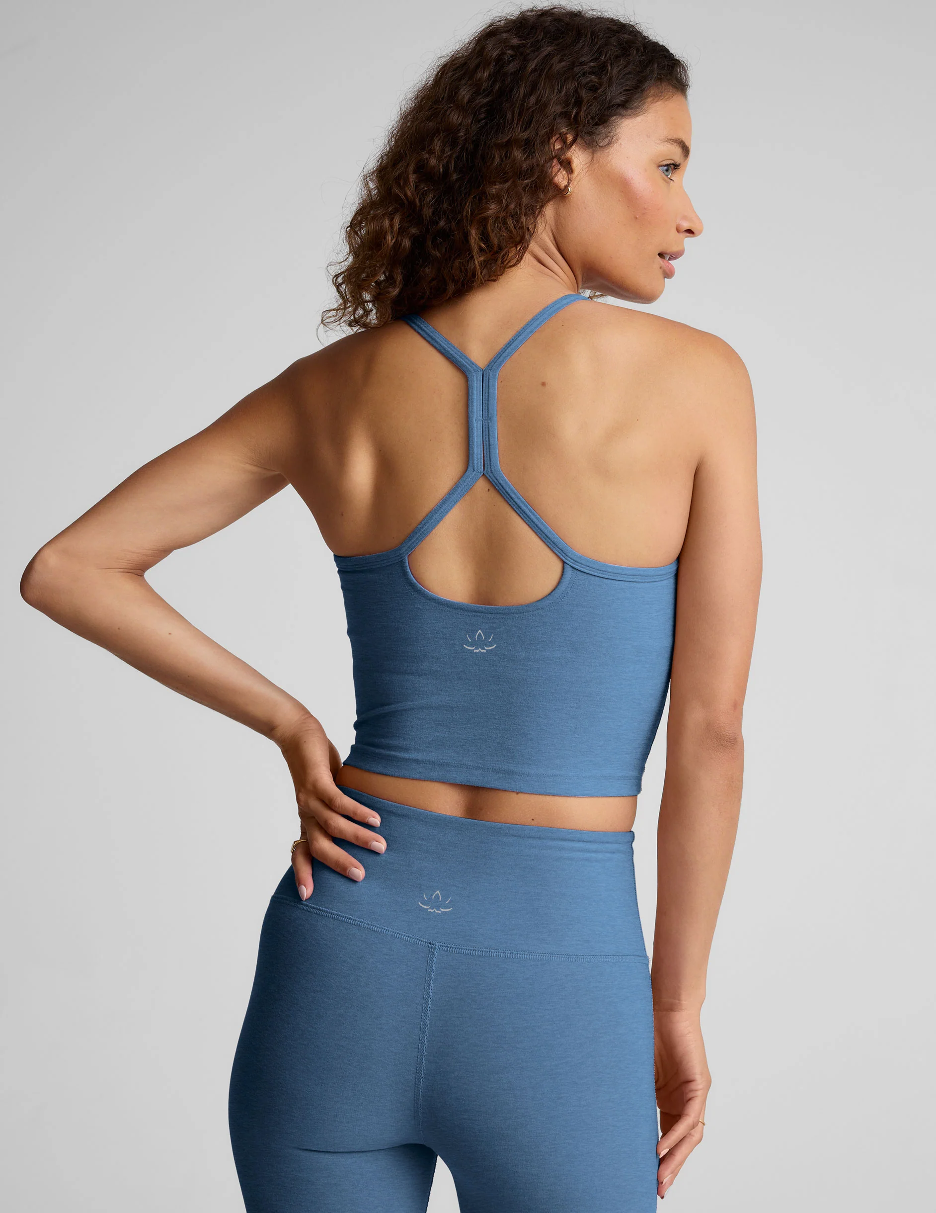 Spacedye Slim Racerback Cropped Tank - Image 3