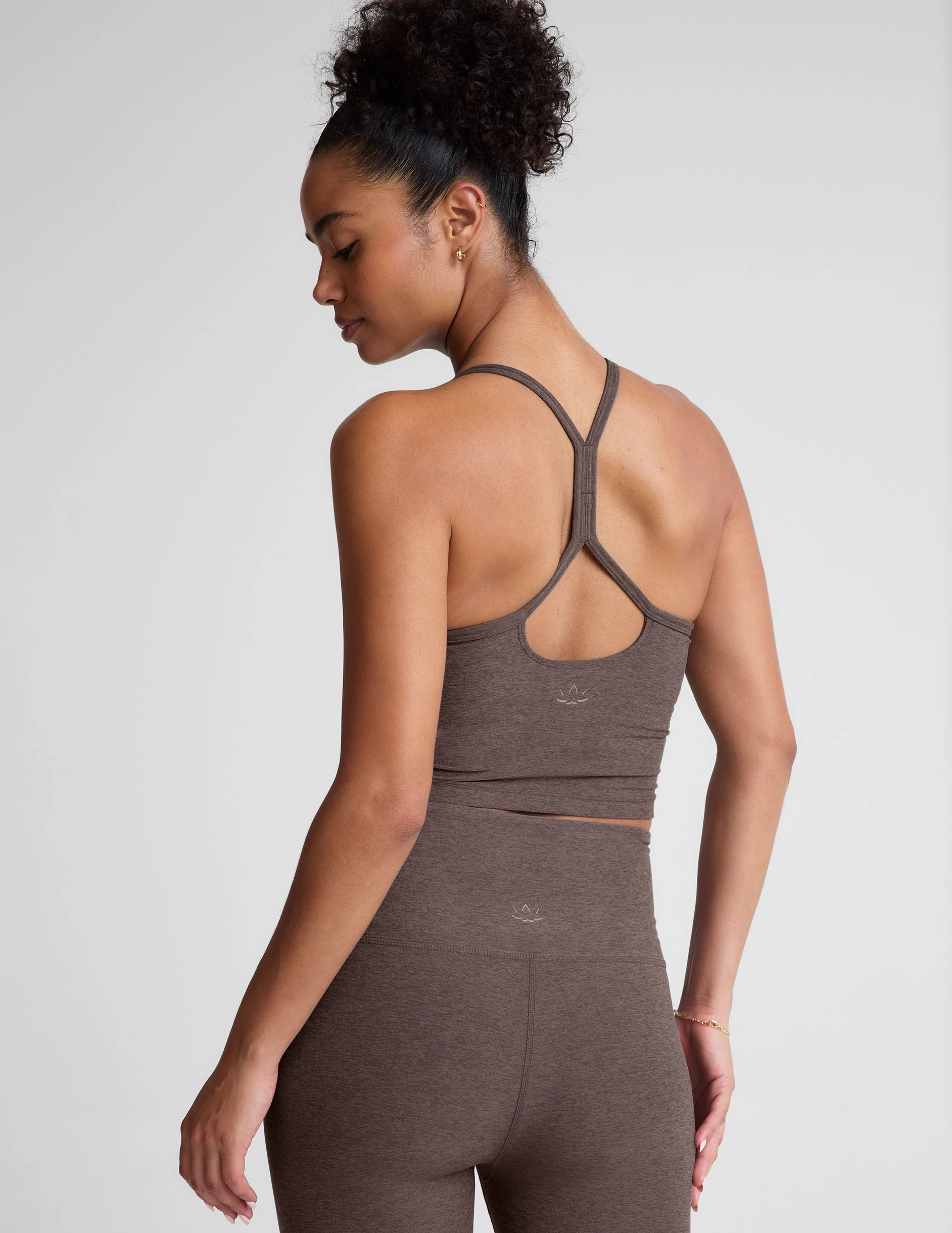 Spacedye Slim Racerback Cropped Tank - Image 2