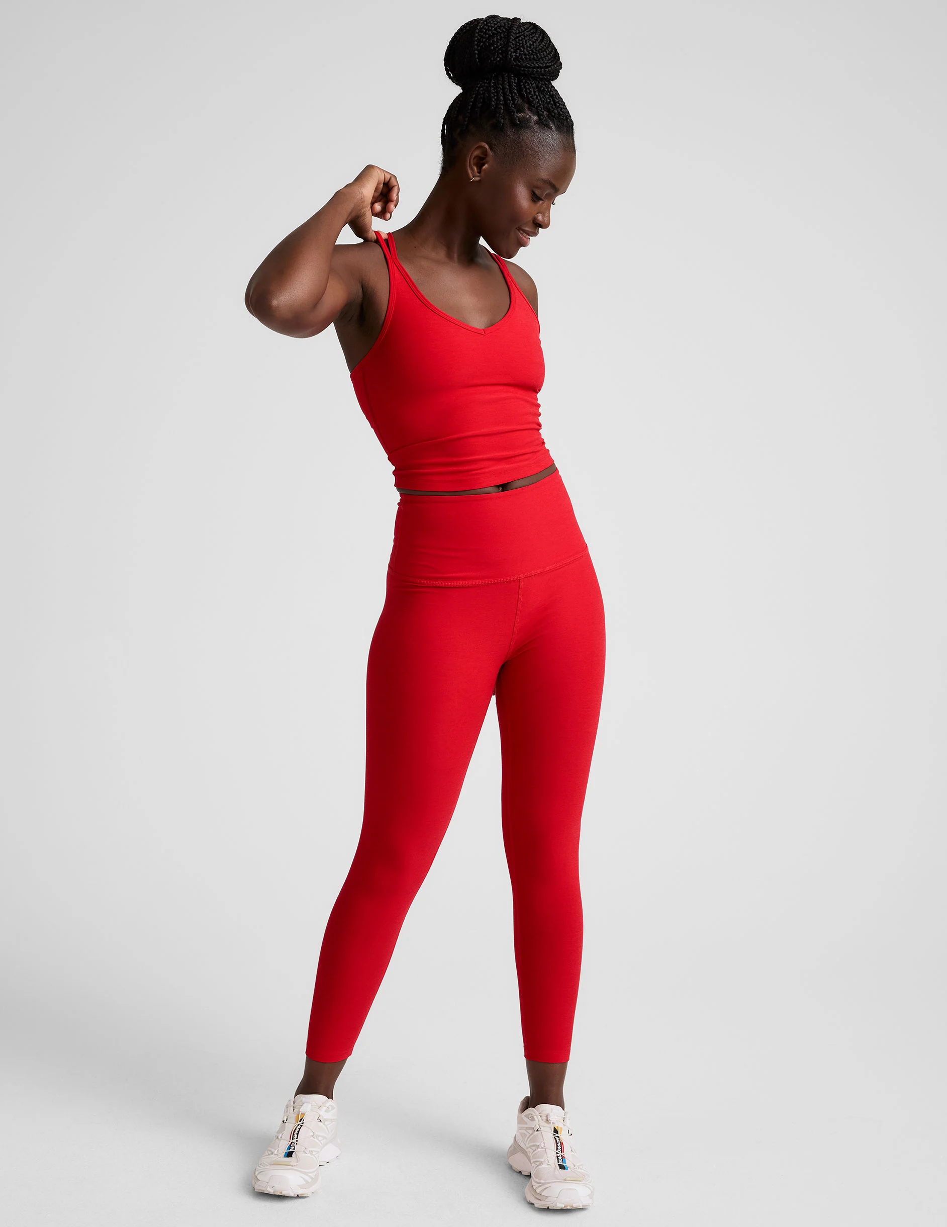 Spacedye Walk And Talk High Waisted Capri Legging
