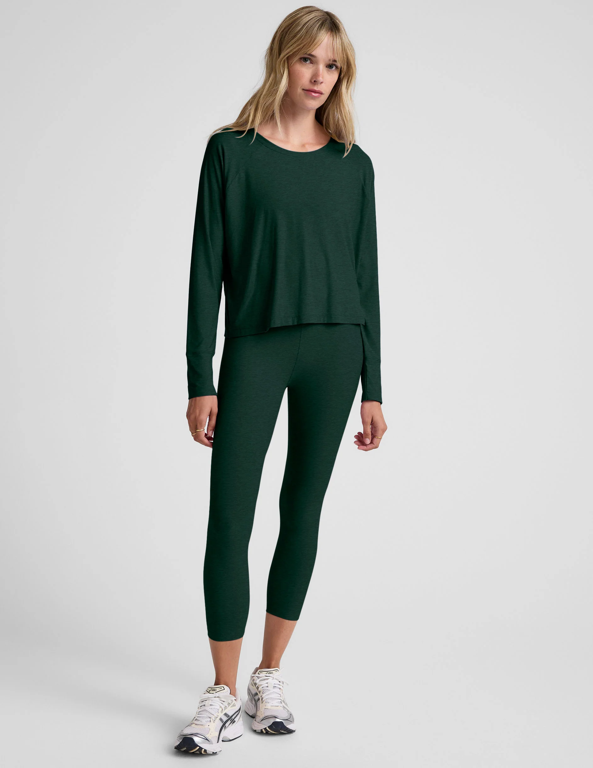 Spacedye Walk And Talk High Waisted Capri Legging