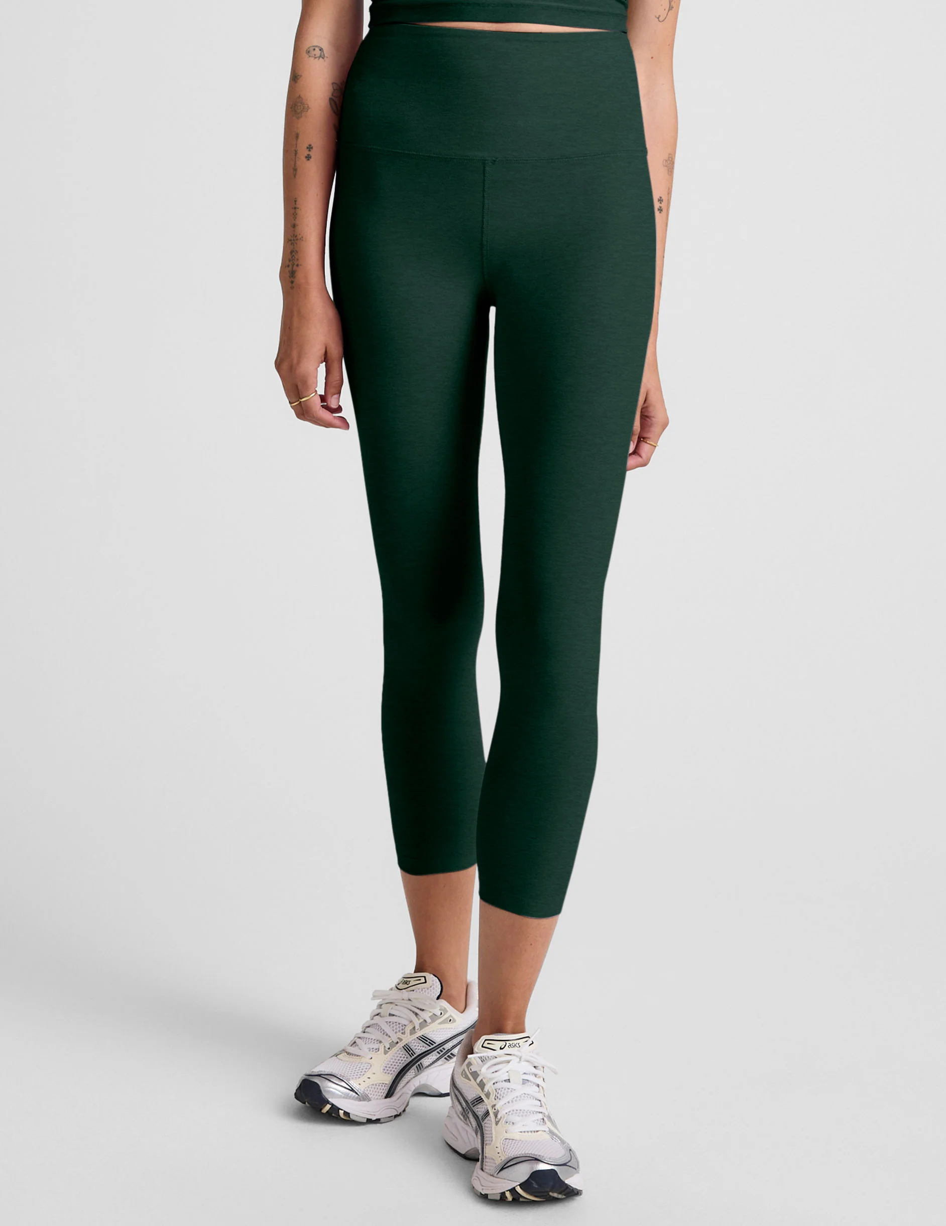 Spacedye Walk And Talk High Waisted Capri Legging - Image 2